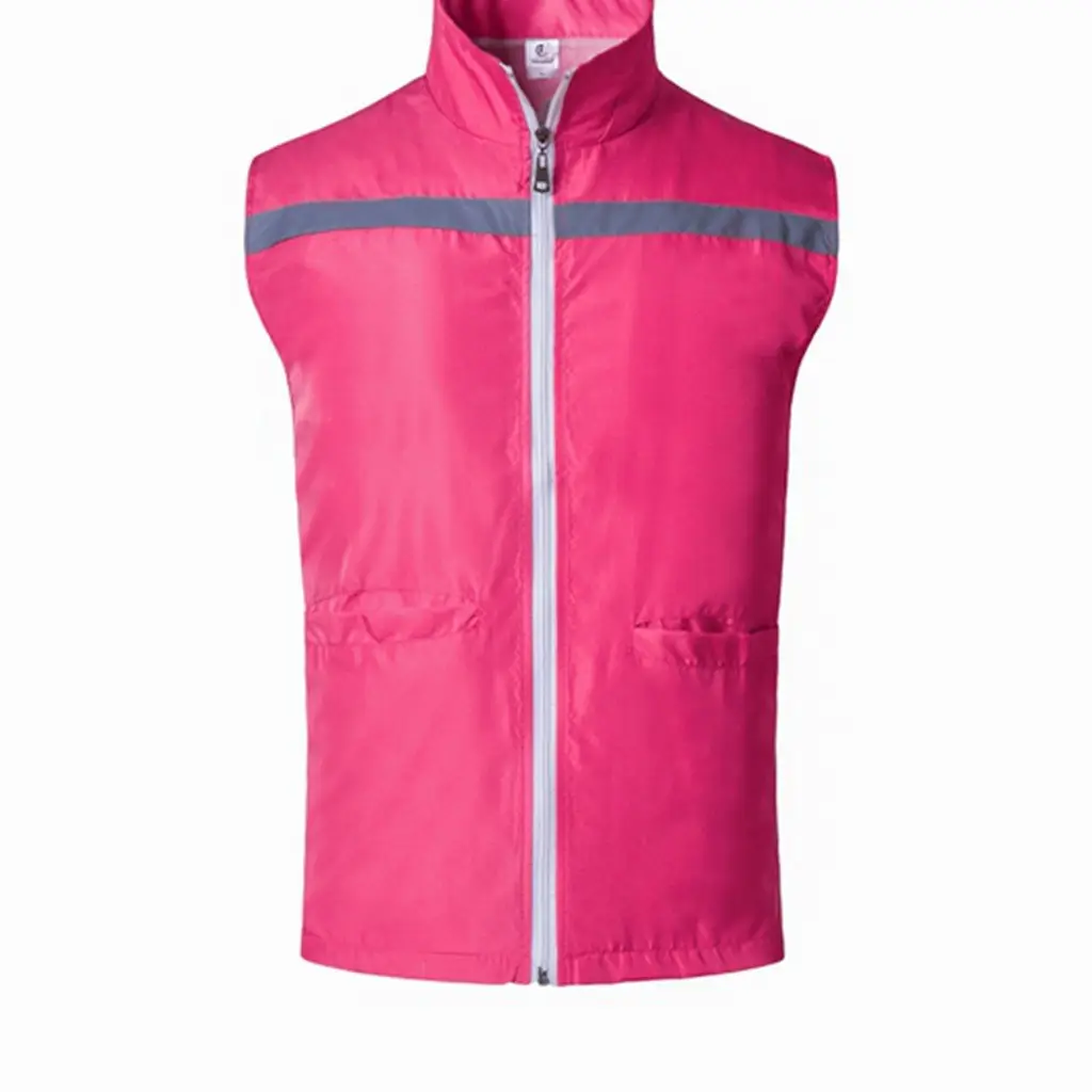 Yellow Printed Vest for Men with Zip Front - Image 18