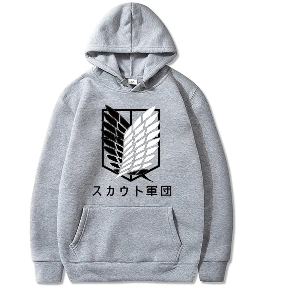Pink Cross-Brand Attack on Titan Hoodie for Men - Image 10