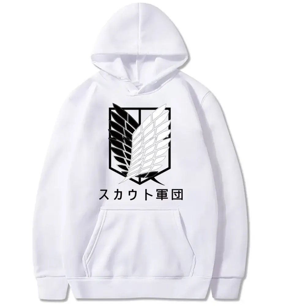 Pink Cross-Brand Attack on Titan Hoodie for Men - Image 7