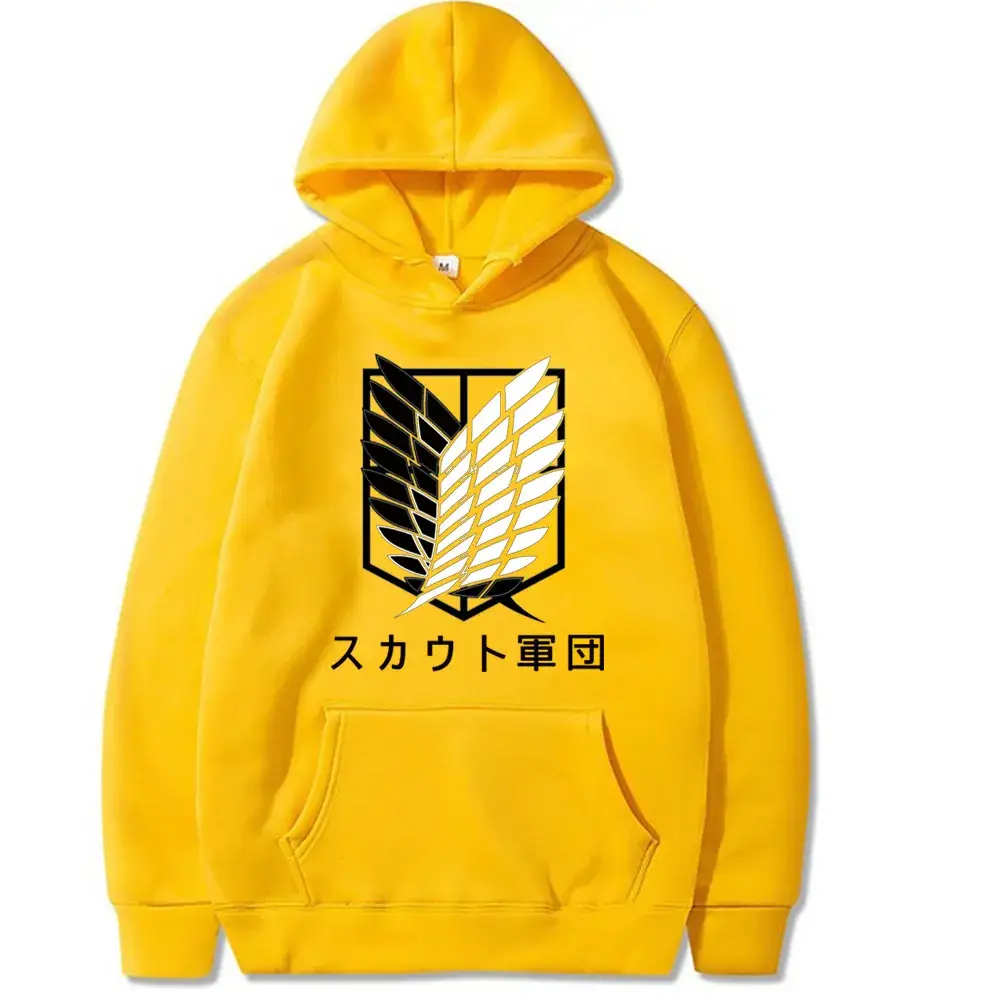 Pink Cross-Brand Attack on Titan Hoodie for Men - Image 8