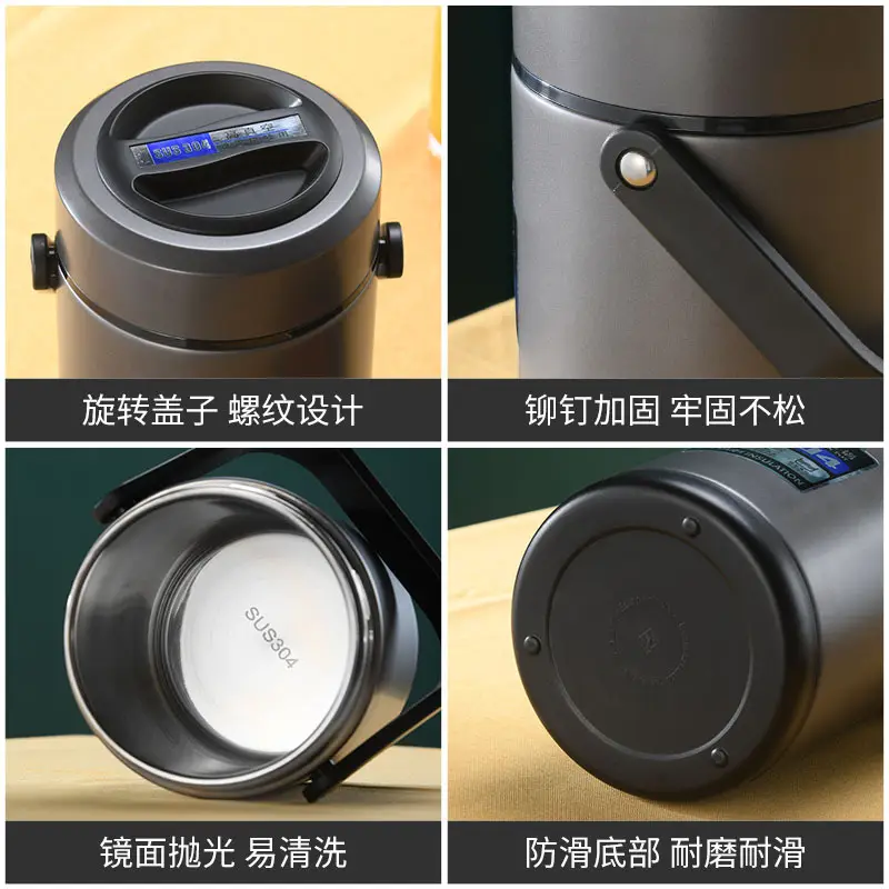 304 Stainless Steel Heat Preservation Lunch Box - Image 8