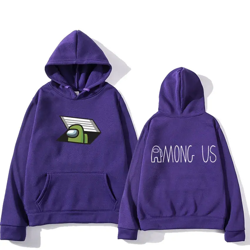 Men's Gray Among Us Printed Hoodie Set - Image 8