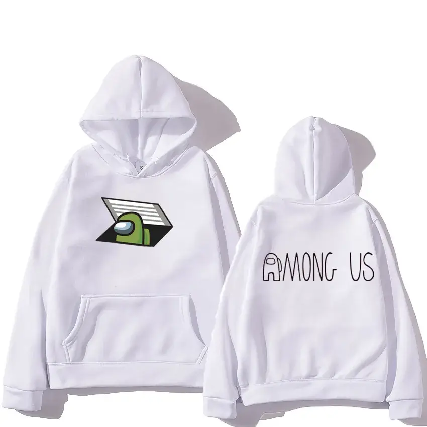 Men's Gray Among Us Printed Hoodie Set - Image 4