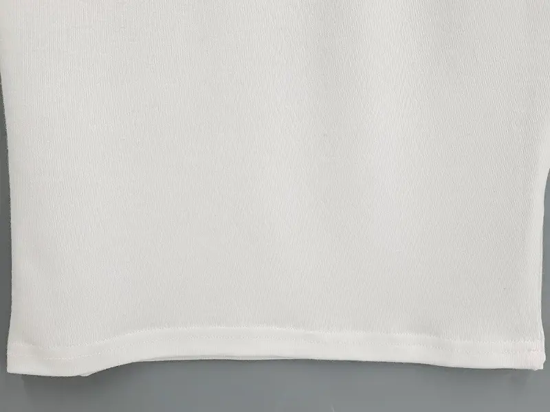 Red Long Sleeve Women's T-Shirt Slim Fit Solid Color — feature 31