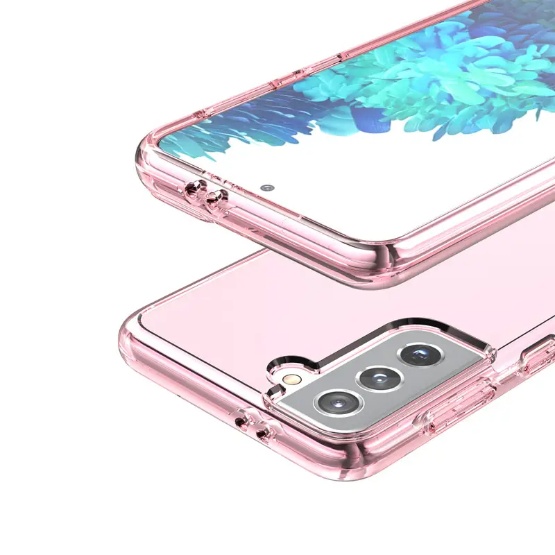 Samsung S21 Transparent Glitter Phone Case - Image 10