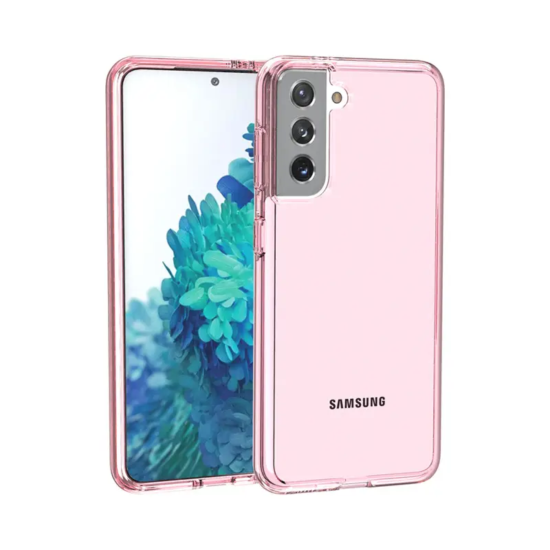 Samsung S21 Transparent Glitter Phone Case - Image 11