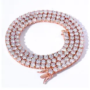 Black Zircon Hip-Hop Necklace for Men — feature 13