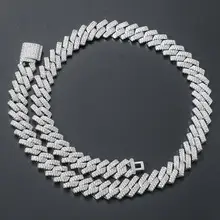 Black Zircon Hip-Hop Necklace for Men — feature 21