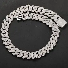Black Zircon Hip-Hop Necklace for Men — feature 22