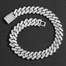 Black Zircon Hip-Hop Necklace for Men — feature 24
