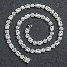 Black Zircon Hip-Hop Necklace for Men — feature 25