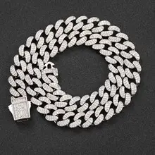 Black Zircon Hip-Hop Necklace for Men — feature 33