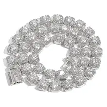 Black Zircon Hip-Hop Necklace for Men — feature 36