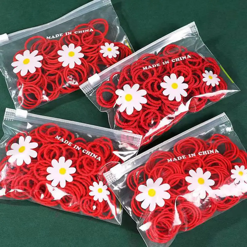 Korean Style Mixed Color Thin Elastic Hair Ties Wholesale — feature 2