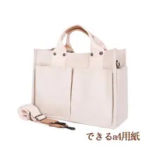 Women's Canvas Crossbody Bag Large Capacity Korean School Lunch Bag — feature 11
