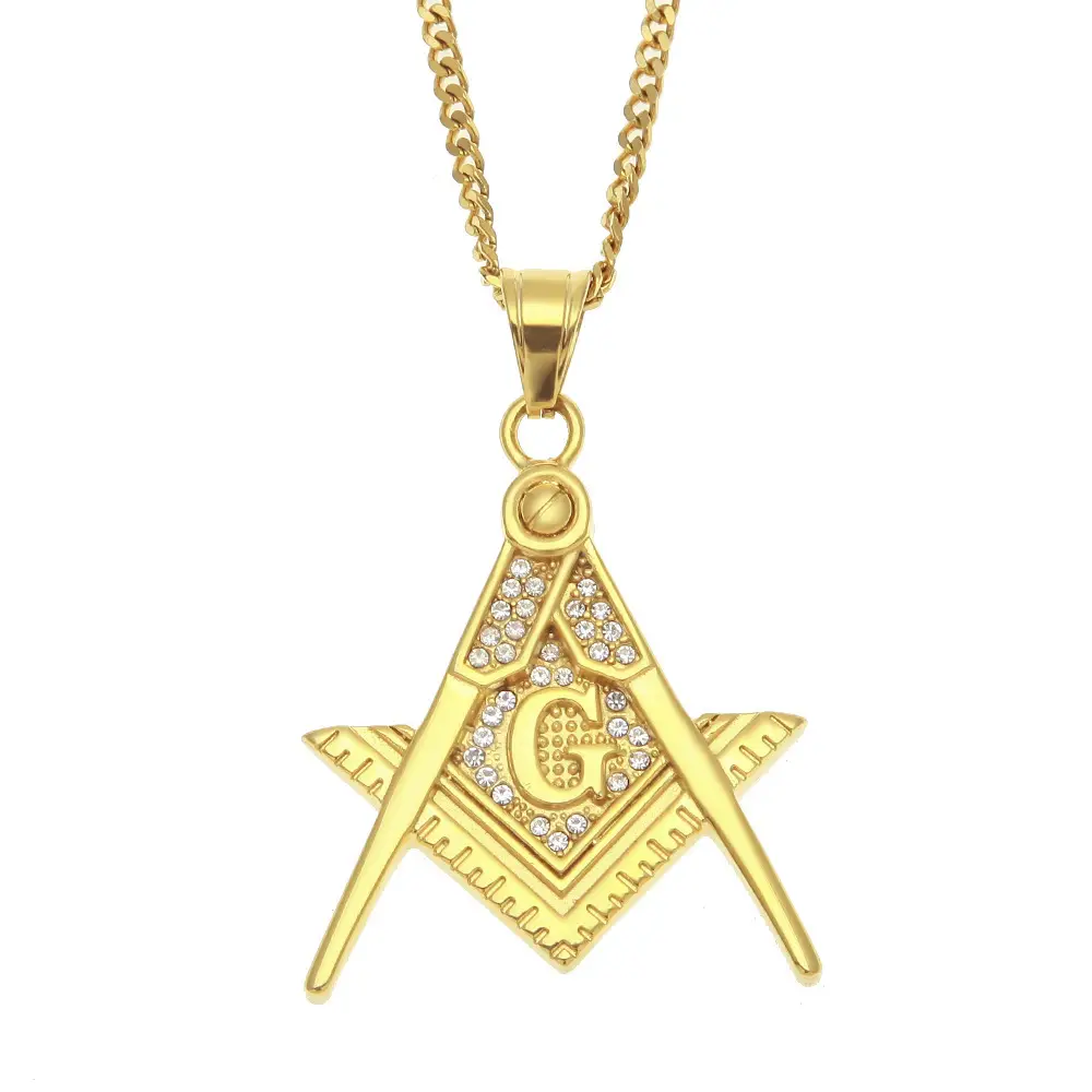 European & American Cross-Border Hiphop Pendant Necklace - Image 12
