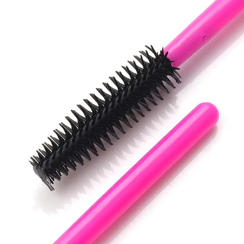 Disposable Silicone Eyelash Brush Set Pink