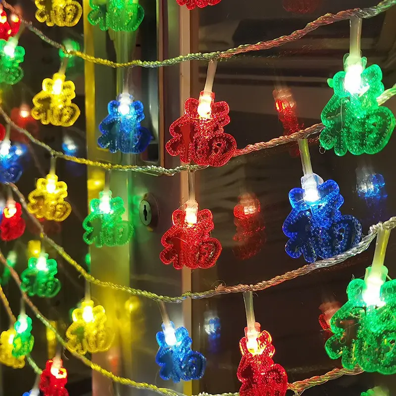 Red Lantern Hanging String Lights Spring Festival Decoration - Image 6