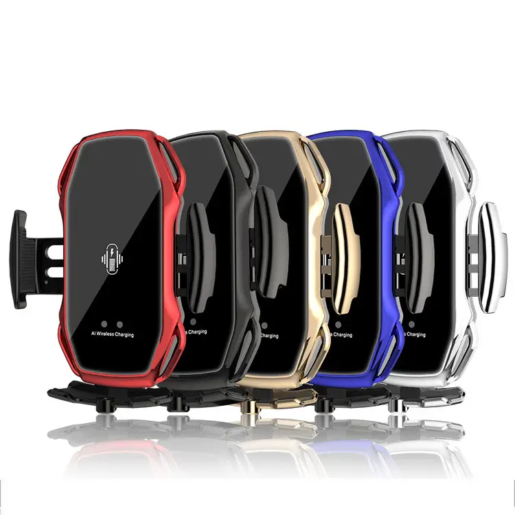 Smart Induction Car Phone Holder 10W Wireless Charging - Image 2