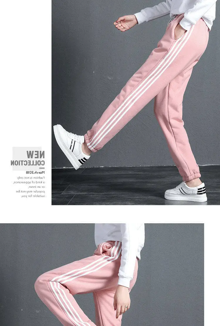 2021 Winter Velvet Cashmere Pants for Women Black — feature 9