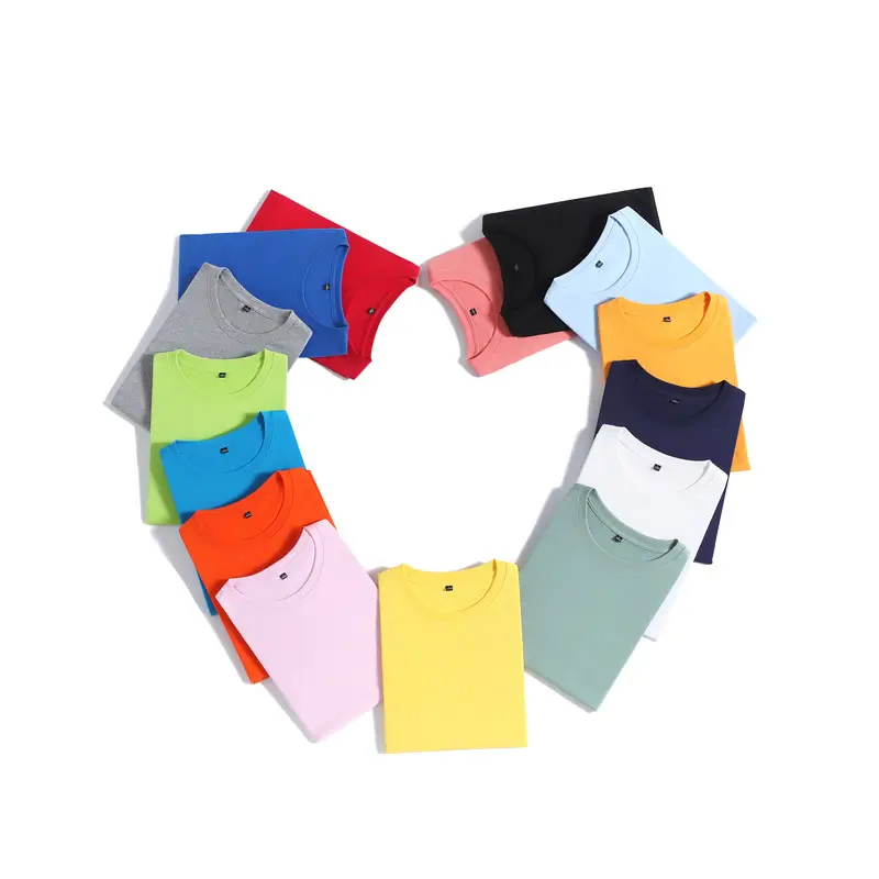 Men Pure Cotton Summer T-Shirt Blue Round Neck
