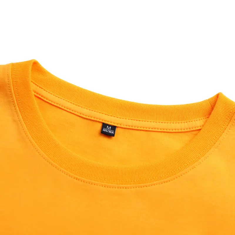 Men Pure Cotton Summer T-Shirt Blue Round Neck