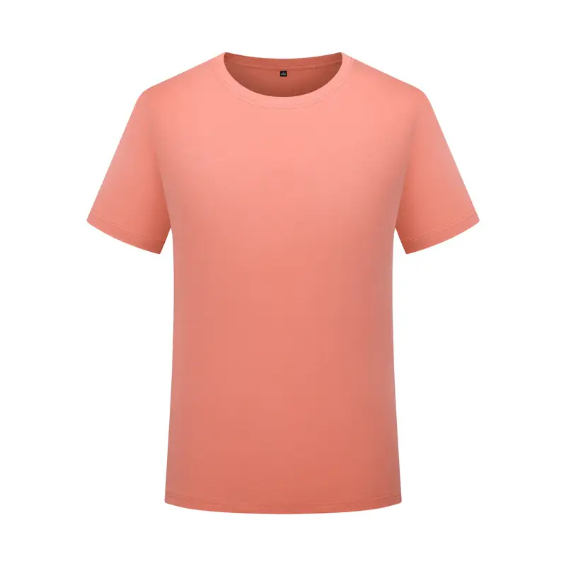 Men Pure Cotton Summer T-Shirt Blue Round Neck