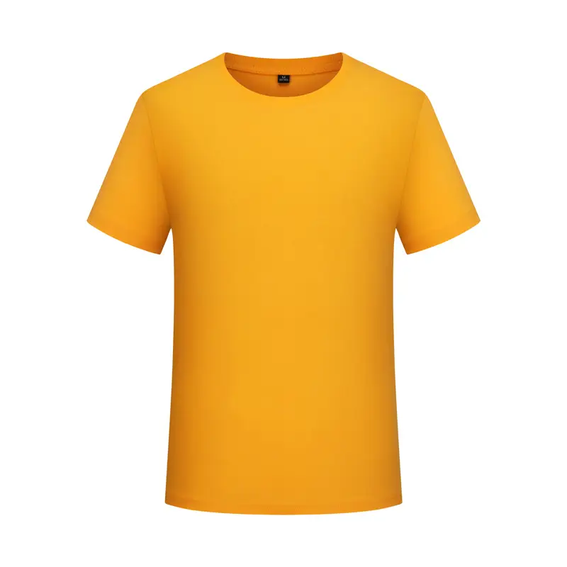 Men Pure Cotton Summer T-Shirt Blue Round Neck