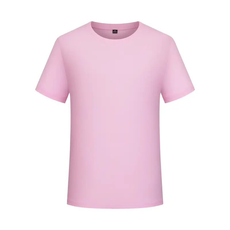 Men Pure Cotton Summer T-Shirt Blue Round Neck