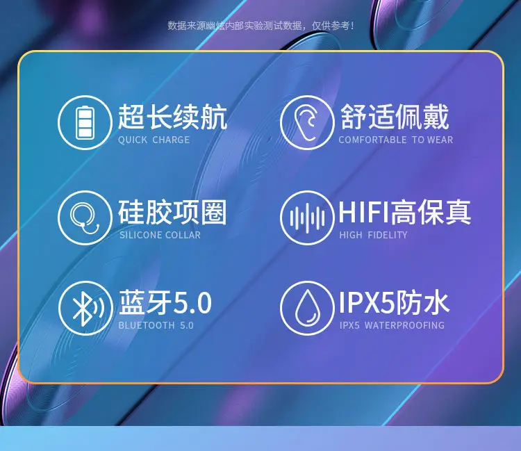 Wireless Bluetooth Headset K33 Sports Running — feature 11