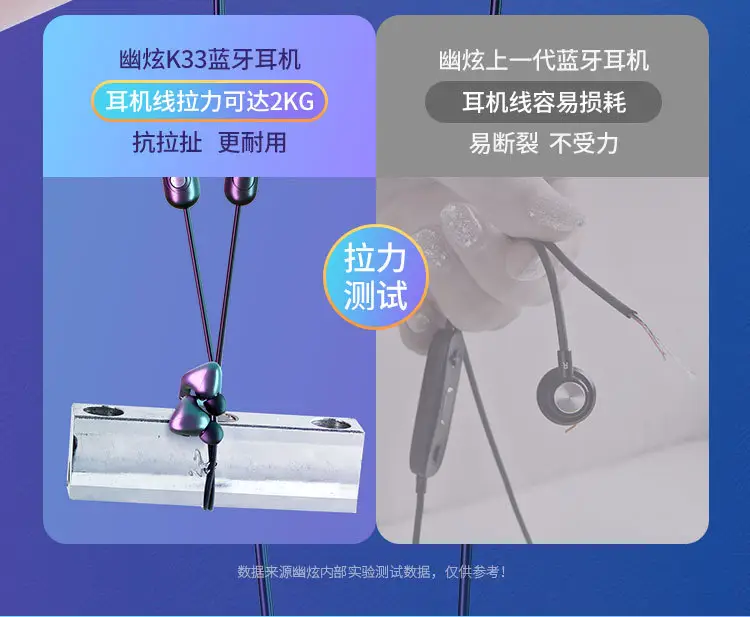 Wireless Bluetooth Headset K33 Sports Running — feature 14