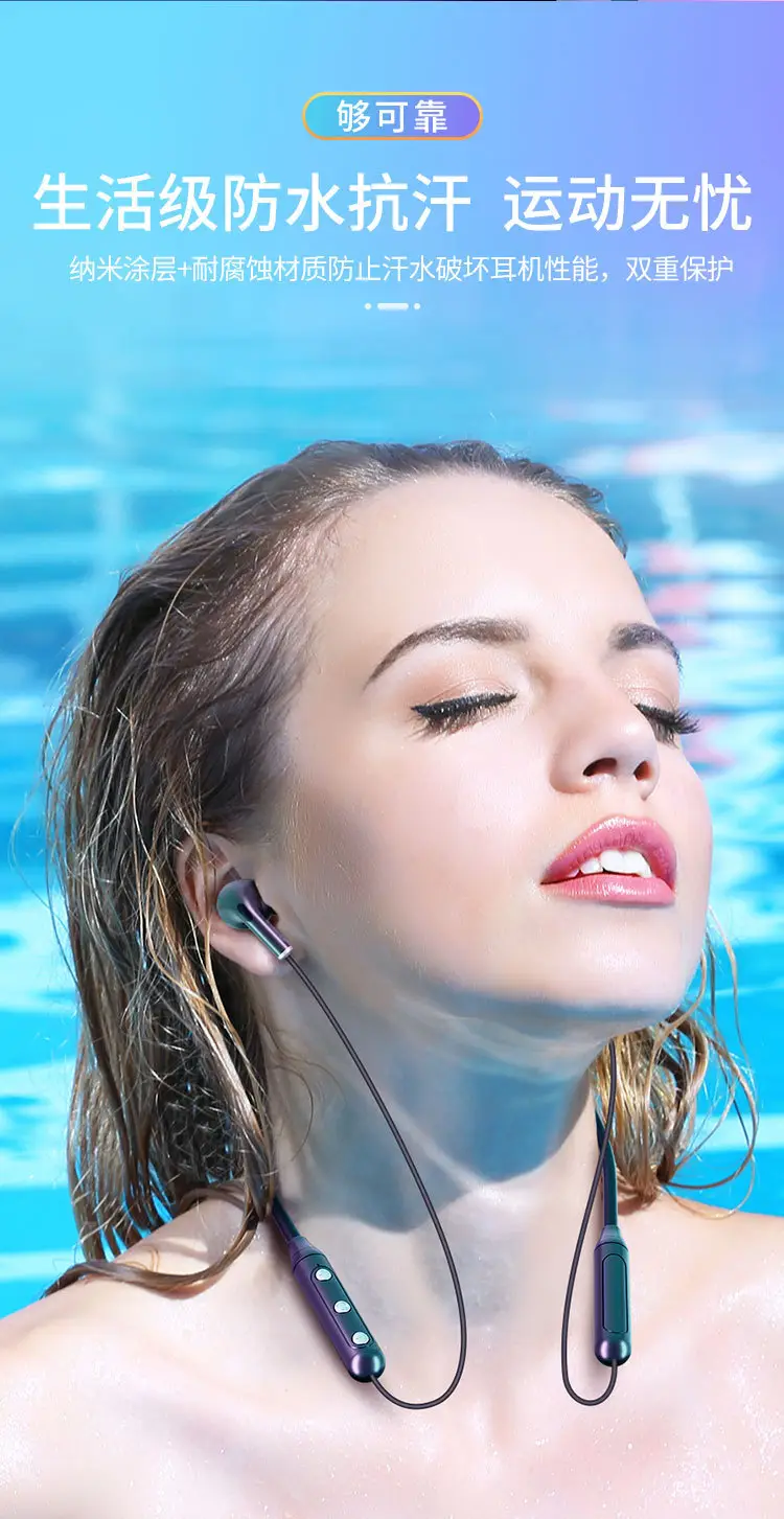 Wireless Bluetooth Headset K33 Sports Running — feature 18
