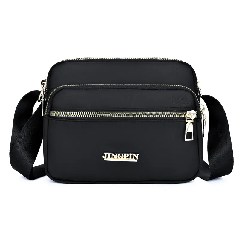 Purple Nylon Crossbody Bag for Women - Image 4