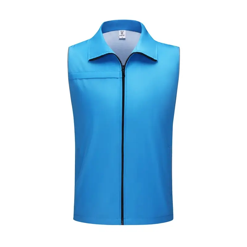 Fluorescent Full-Zip Vest for Men - Image 2