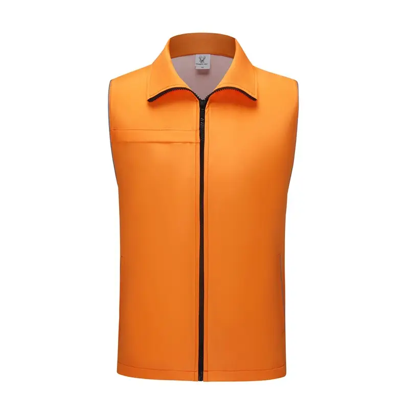 Fluorescent Full-Zip Vest for Men - Image 5