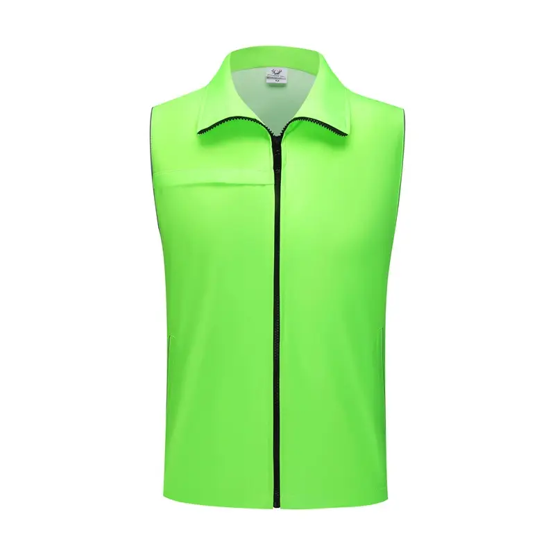 Fluorescent Full-Zip Vest for Men - Image 6