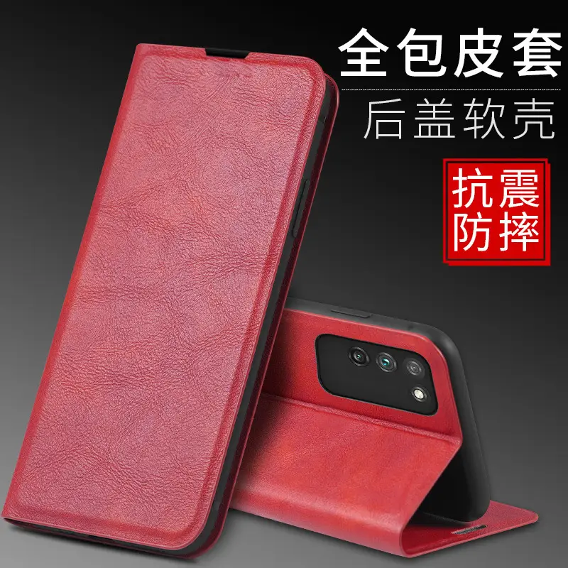 Huawei Glory X10 Leather Flip Case with Anti-Slip Back Cover - Image 4
