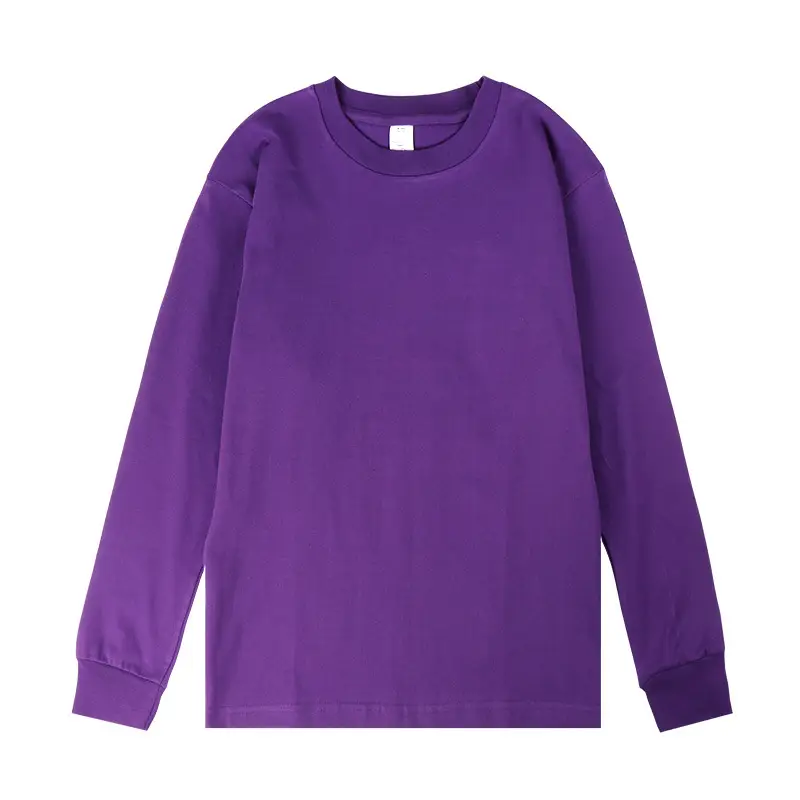Japanese Heavy Cotton Long Sleeve T-Shirt Black - Image 18
