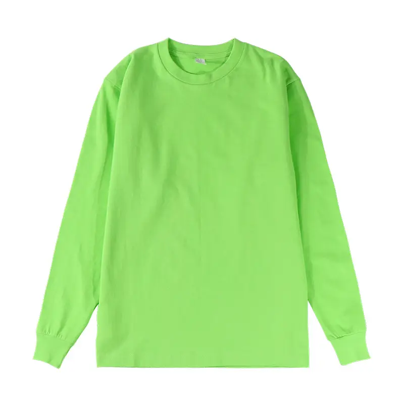 Japanese Heavy Cotton Long Sleeve T-Shirt Black - Image 9