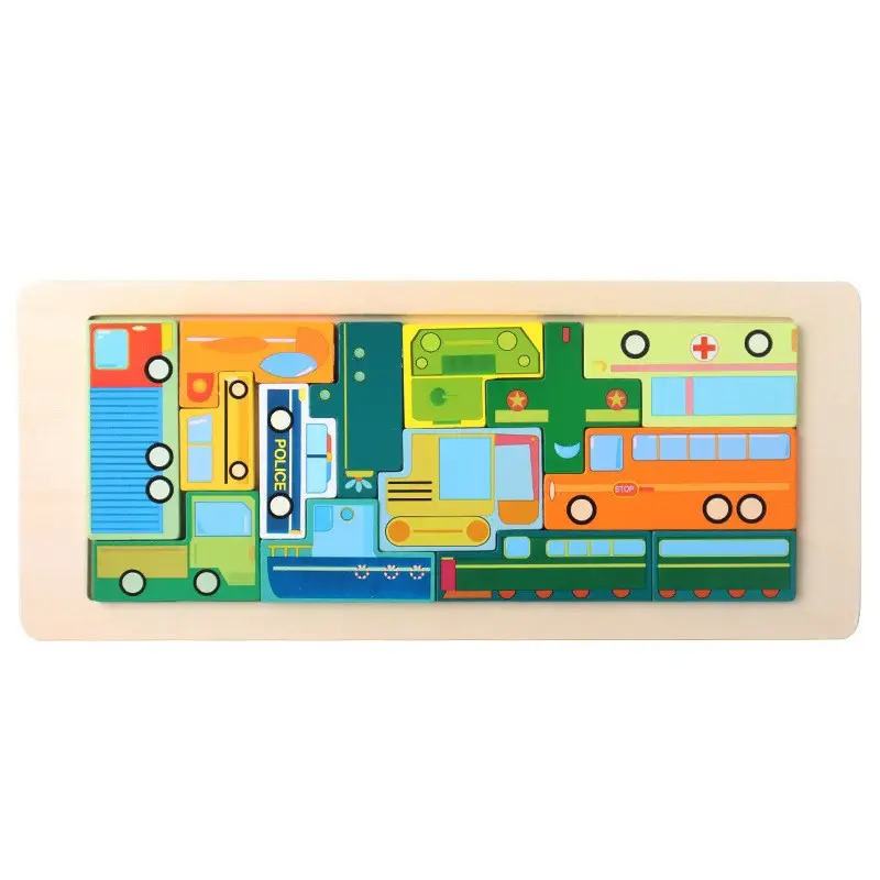 YHM-traffic three-dimensional puzzle