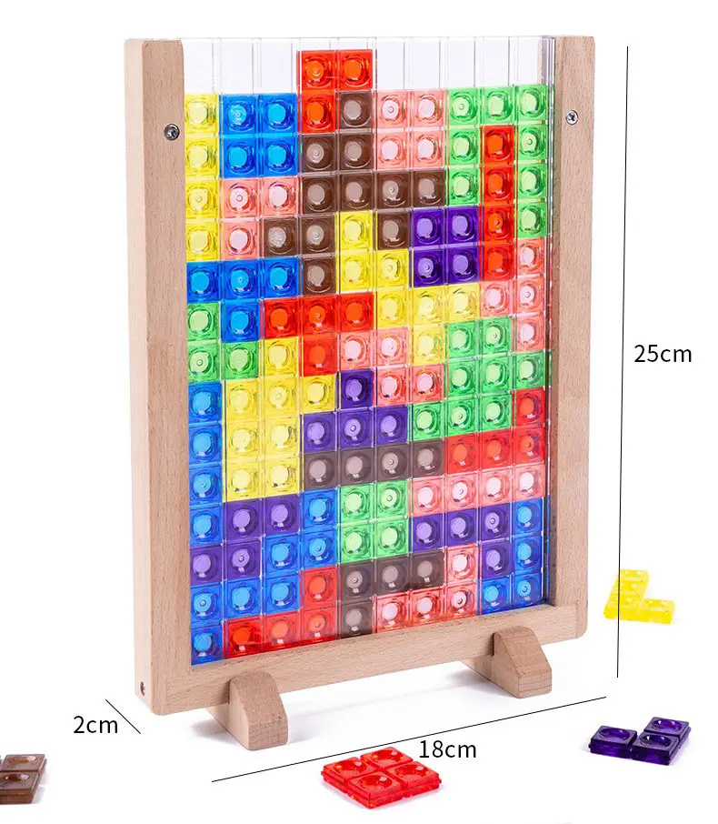 3D stereoscopic Tetris