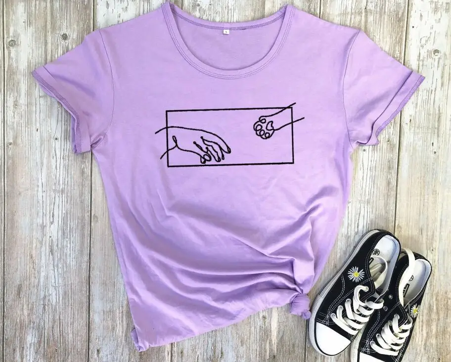 Black Graphic T-Shirt with Hand Design - Image 7