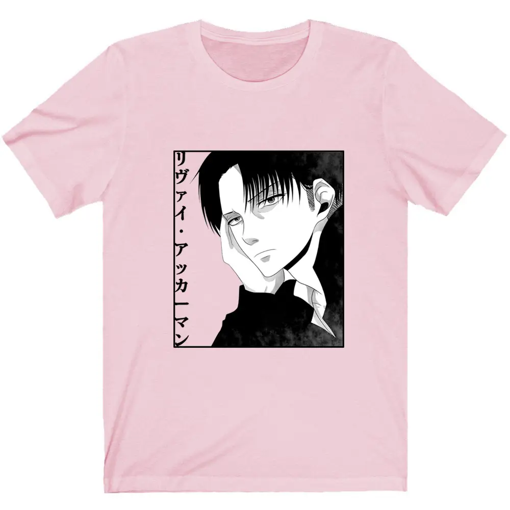 Men's Attack on Titan Harajuku T-Shirt Light Blue - Image 12