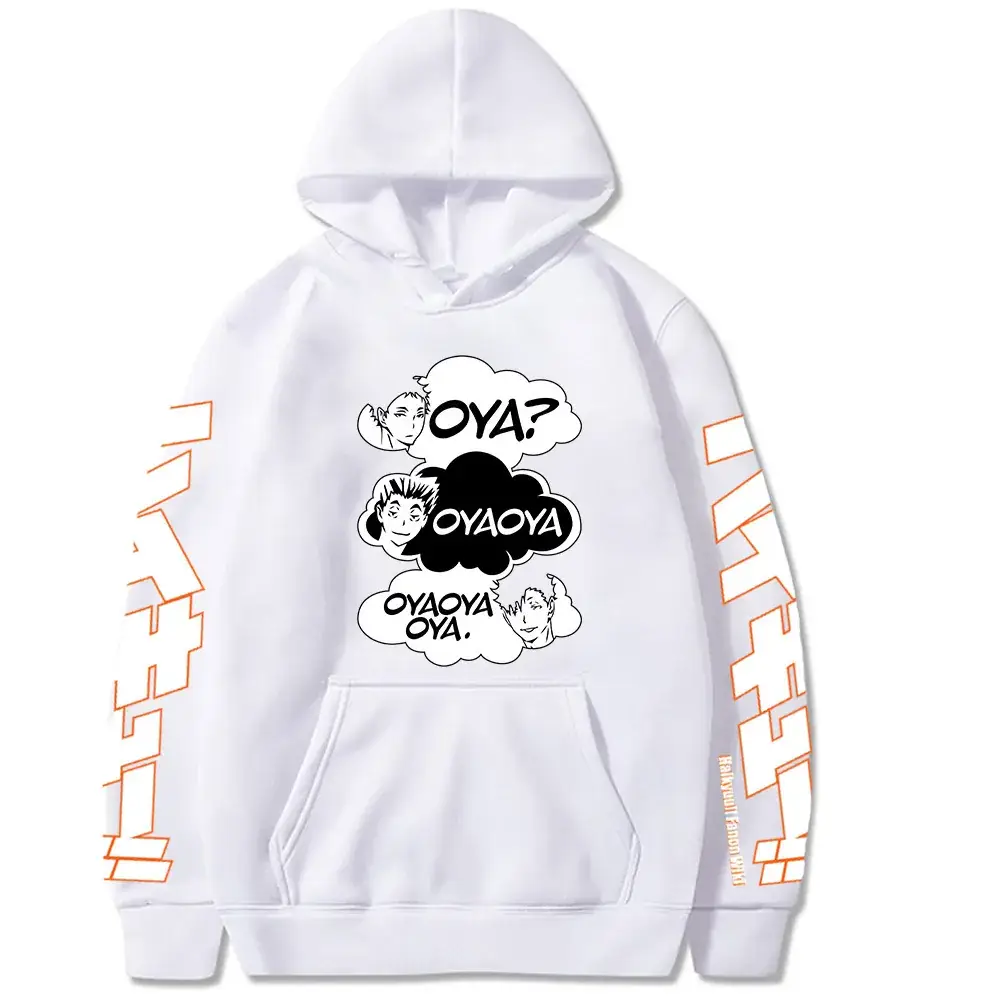 Black Anime Hoodie with "Oyaf" Design - Image 6