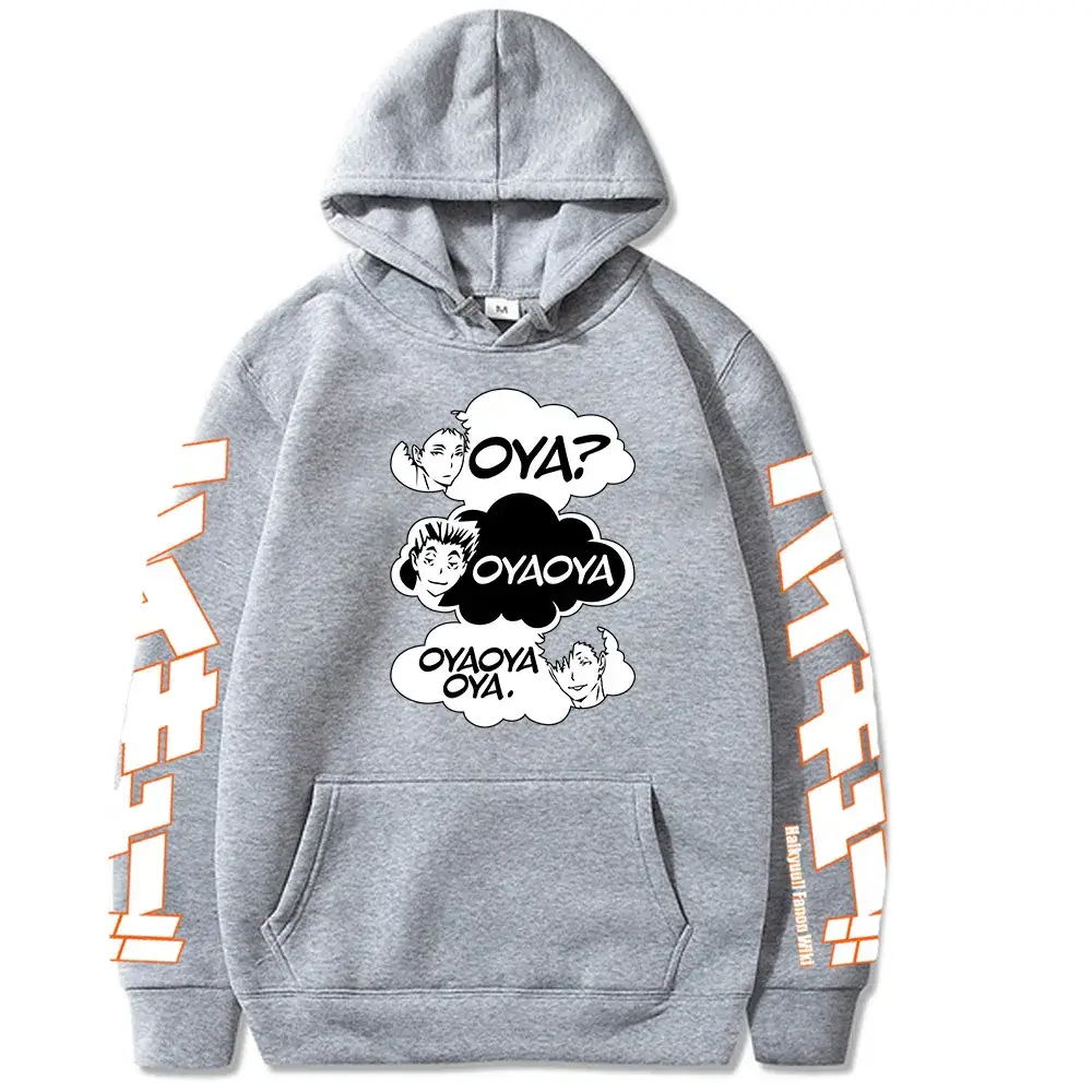 Black Anime Hoodie with "Oyaf" Design - Image 9