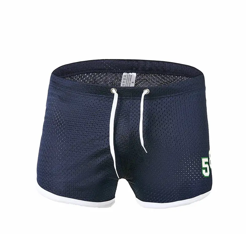 Men's Mesh Tether Shorts Blue Breathable Casual - Image 4