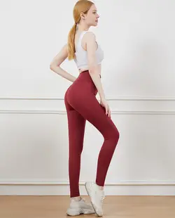 Double Breasted High Waist Yoga Pants for Women — feature 3