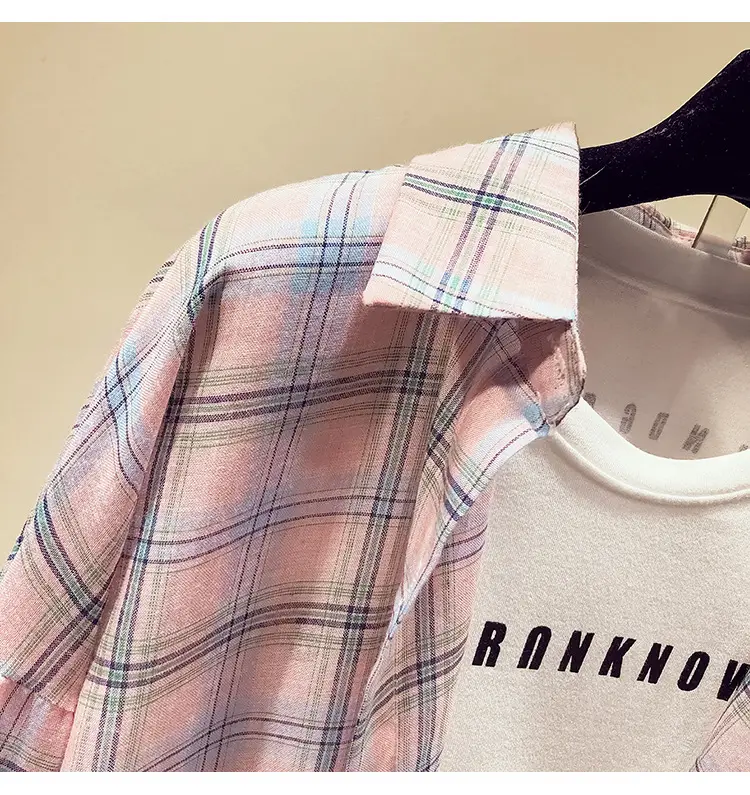 Women Plaid Long Sleeve Shirt Spring Summer 2025 — feature 22