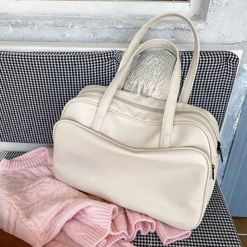Large Capacity Tote Bag for Women, Suitable for Short Business Trips, Travel Shoulder Bag, 2026 Autumn and Winter New Korean Luggage Bag - Image 2