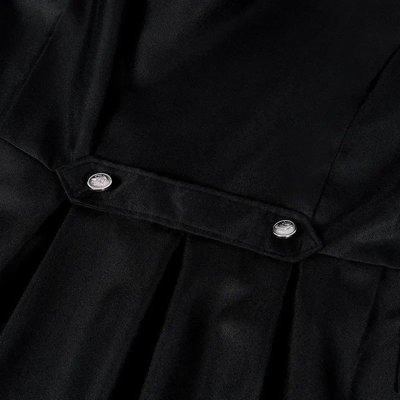 Medieval Steampunk Vintage Gothic Coat Trenchcoat Mid-Long — feature 19